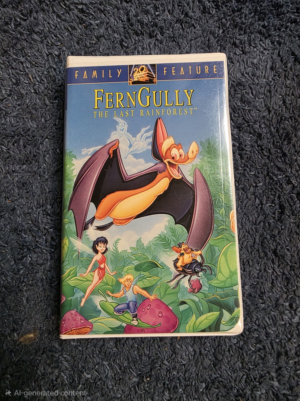 1992 animated musical fantasy film, FernGully: The Last Rainforest.